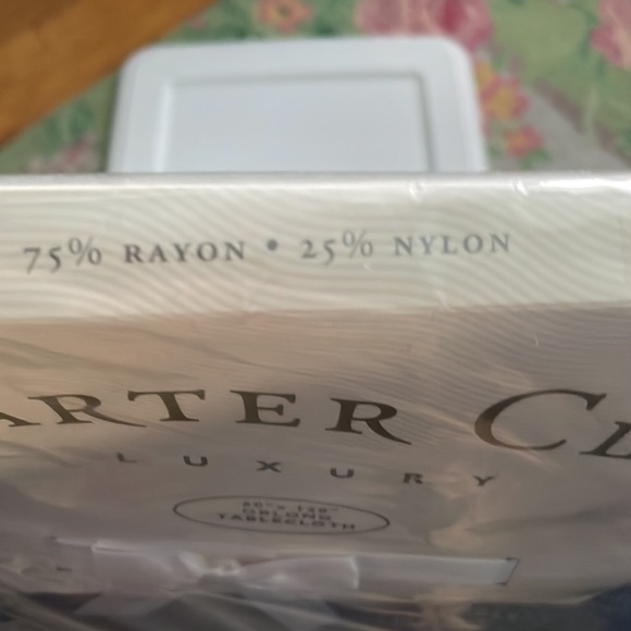 Plum, Tablecloth, By Charter Club - Picture 4 of 7